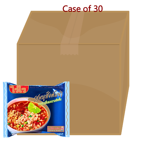 將圖片載入到圖庫檢視器中, Wai Wai Noodle - Minced Pork Tom Yum-威威酸辣豬肉味湯麵-60g-INWW101-30