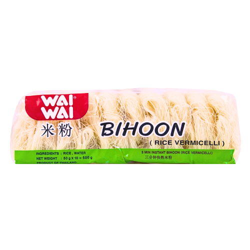 ギャラリービューアに画像を読み込む、Wai Wai Rice Vermicelli Bihoon-威威泰國米粉-500g-DNOOW401