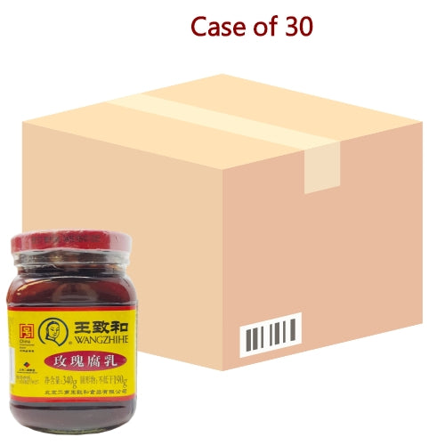 ギャラリービューアに画像を読み込む、WangZhiHe Fermented Rose Beancurd Chunks-王致和大塊玫瑰腐乳-340g-BCURD215-30