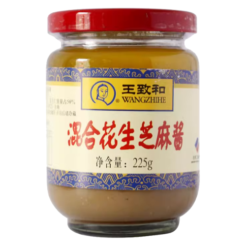 Load image into Gallery viewer, WangZhiHe Sesame Paste With Peanut Butter-王致和混合芝麻醬-225g-PASTE604