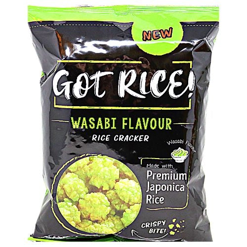 Load image into Gallery viewer, Want Want Got Rice Wasabi Rice Crackers-旺旺和風芥末米餅-85g-BISWW123