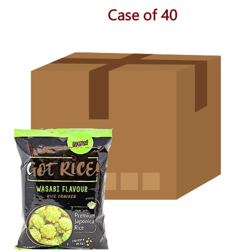 갤러리 뷰어에 이미지 로드, Want Want Got Rice Wasabi Rice Crackers-旺旺和風芥末米餅-85g-BISWW123-40