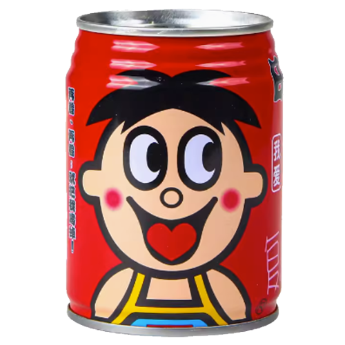 갤러리 뷰어에 이미지 로드, Want Want Hot Kid Milk-旺仔罐装牛奶-245ml-DRIWW101
