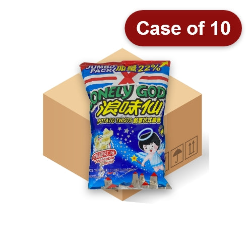 Load image into Gallery viewer, Want Want Lonely God Potato Twist - Vegetable-旺旺浪味仙花式薯卷-田園蔬菜味-86g-SNACWW103-10
