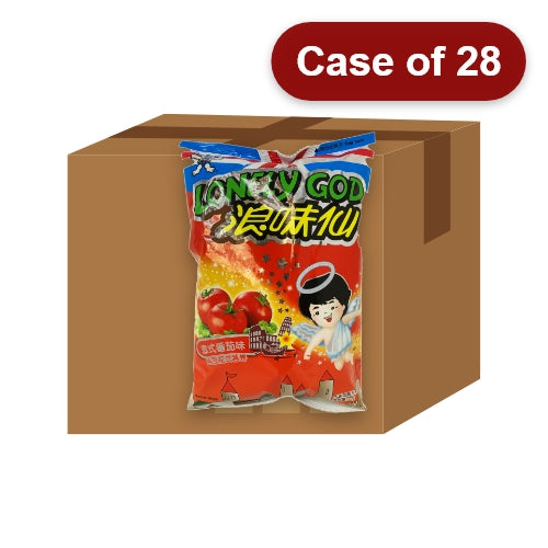 Load image into Gallery viewer, Want Want Lonely God Potato Twists - Tomato-旺旺浪味仙花式薯卷-意式番茄味-70g-SNACWW104-28
