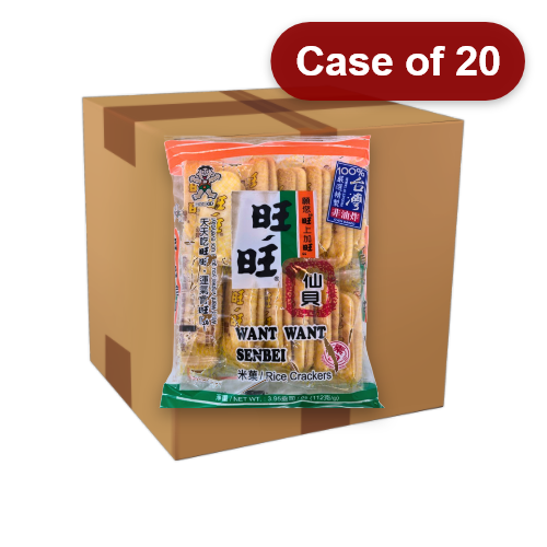 โหลดรูปภาพเข้าสู่ตัวดูแกลเลอรี, Want Want Senbei Rice Crackers-旺旺仙貝-112g-BISWW106-20