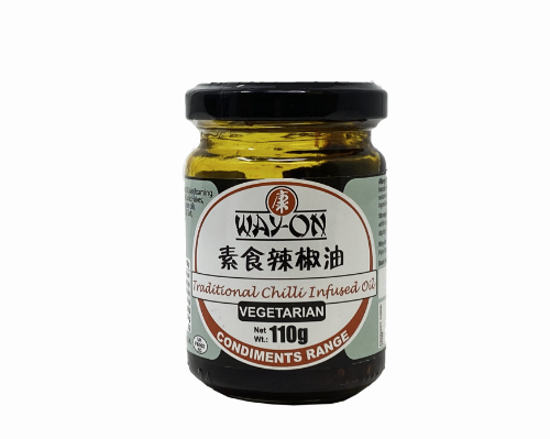 ギャラリービューアに画像を読み込む、Way On (Vegetarian) Chilli Infused Oil-惠康素食辣椒油-110g-CHIWO104