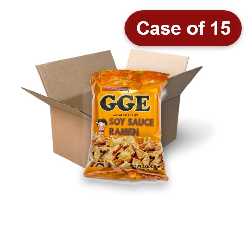 Load image into Gallery viewer, WeiLih GGE Wheat Crackers - Soy Sauce-維力張君雅點心麵-醬油拉麵-80g-SNACWL104-15