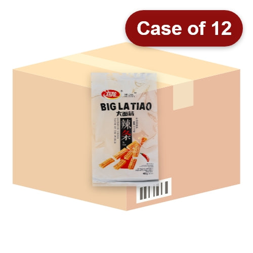 Load image into Gallery viewer, WeiLong Big La Tiao (Spicy Gluten Strips)-衛龍大麵筋-香辣味-400g-SNACWL204A-12