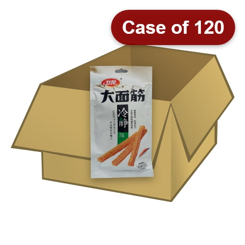 ギャラリービューアに画像を読み込む、WeiLong Hot Spicy Gluten Slice-衛龍大麵筋-香辣味(白袋)-65g-SNACWL211-120