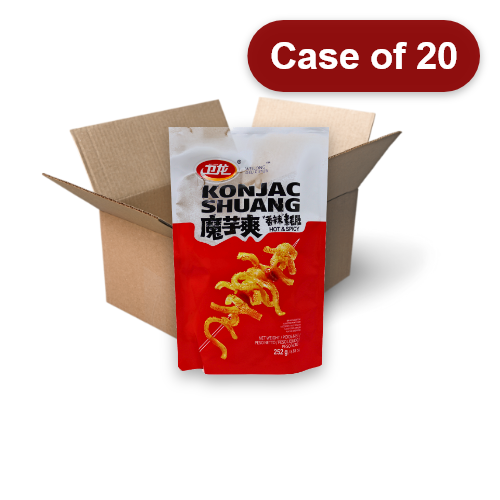 ギャラリービューアに画像を読み込む、WeiLong Konjac Strips - Spicy-衛龍魔芋爽-香辣-252g-SNACWL222A-20
