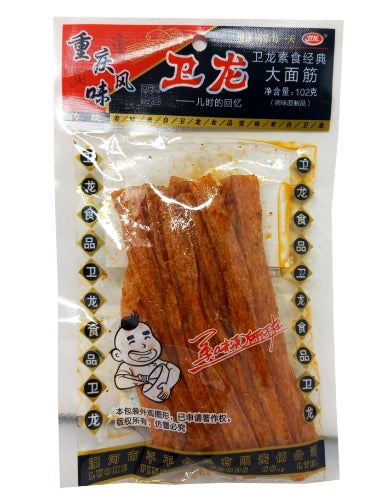 ギャラリービューアに画像を読み込む、WeiLong Spicy Gluten Sticks-衛龍大辣條-102g-SNACWL225