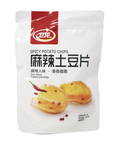 Load image into Gallery viewer, WeiLong Spicy Potato Chips-衛龍麻辣土豆片-200g-SNACWL226