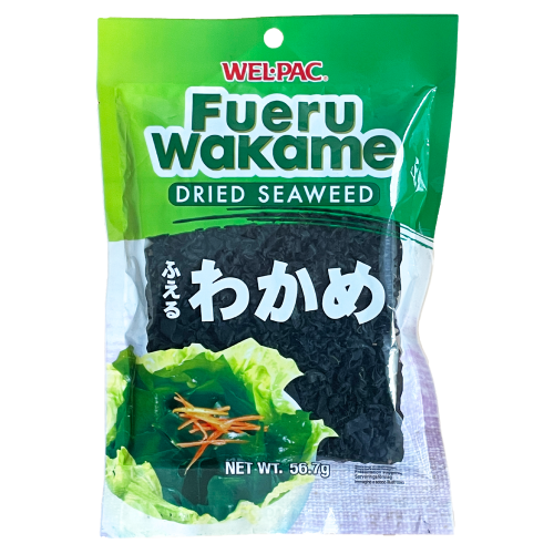 Load image into Gallery viewer, Wel Pac Fueru Wakame (Dried Seaweed)-切絲裙帶菜(乾海苔)-56_7g-JPN307