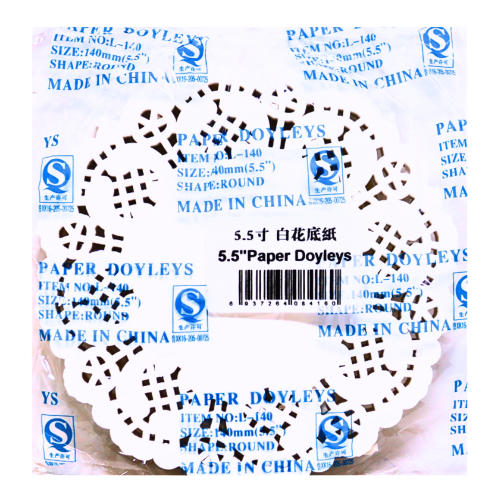 Load image into Gallery viewer, White 5.5" Paper Doilies-5.5"花底紙-150pcs-KITUT651