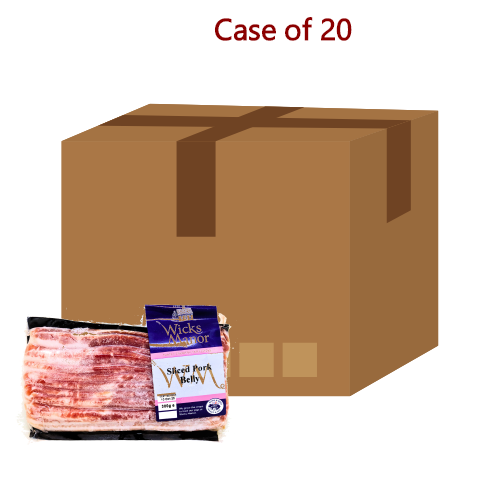 Load image into Gallery viewer, Wicks Manor Sliced Pork Belly (Rind-On)-切片五花肉-300g-FMEATWM101-20