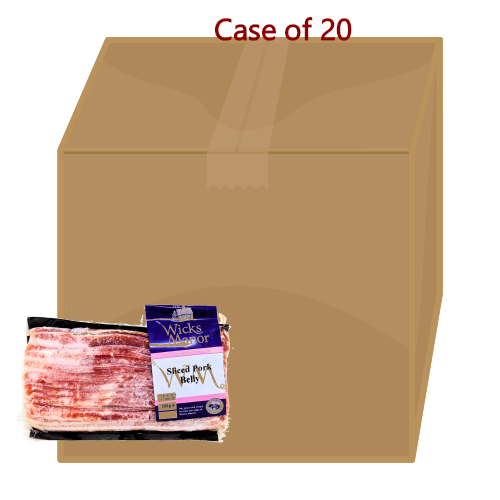 Load image into Gallery viewer, Wicks Manor Sliced Pork Belly (Rind-On)-切片五花肉-300g-FMEATWM101-20