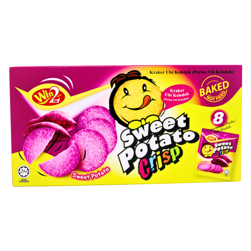 Load image into Gallery viewer, *Win Win Baked Sweet Potato Crisp*-*嬴嬴甜薯味薄脆片*-160g-SNACWW301