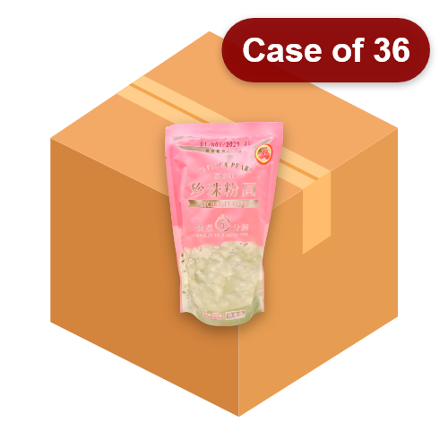 Load image into Gallery viewer, WuFuYuan Tapioca Pearl - Lychee-五福圓珍珠粉圓- 荔枝味-250g-TAP113-36