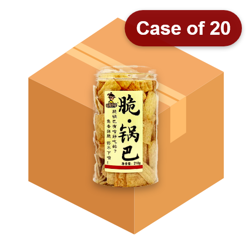 ギャラリービューアに画像を読み込む、WuMingXiaoZu Rice Crackers - Original-無名小卒脆鍋巴-原味-210g-SNACWM101-20