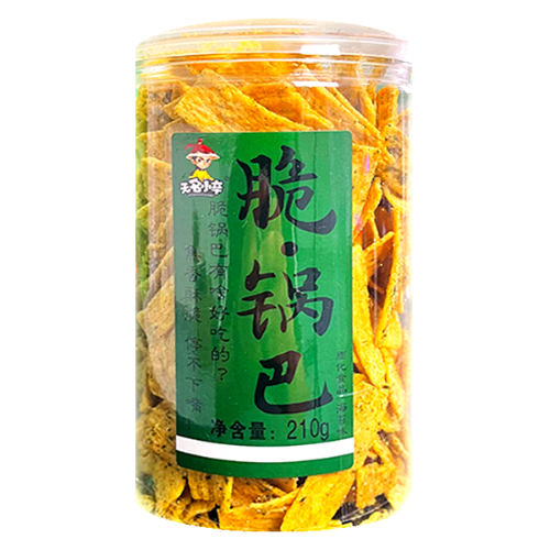 Load image into Gallery viewer, WuMingXiaoZu Rice Crackers - Seaweed-無名小卒脆鍋巴-海苔味-210g-SNACWM103