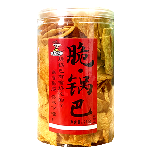 Load image into Gallery viewer, WuMingXiaoZu Rice Crackers - Spicy-無名小卒脆鍋巴-麻辣味-210g-SNACWM102