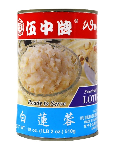 Load image into Gallery viewer, Wu Chung Sweetened Lotus Seed Paste-伍中白蓮蓉-510g-PASTE608