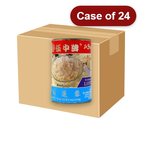 Load image into Gallery viewer, Wu Chung Sweetened Lotus Seed Paste-伍中白蓮蓉-510g-PASTE608-24