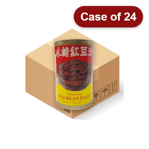 Load image into Gallery viewer, Wu Chung Sweetened Red Bean Paste-伍中冰糖紅豆沙-510g-PASTE300-24