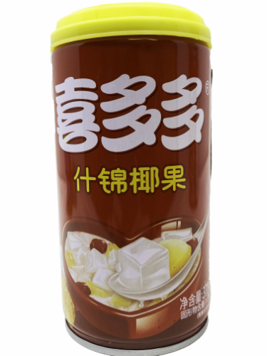 ギャラリービューアに画像を読み込む、XDD Assorted Coconut Dessert-喜多多雜錦椰果罐頭-370g-DES262
