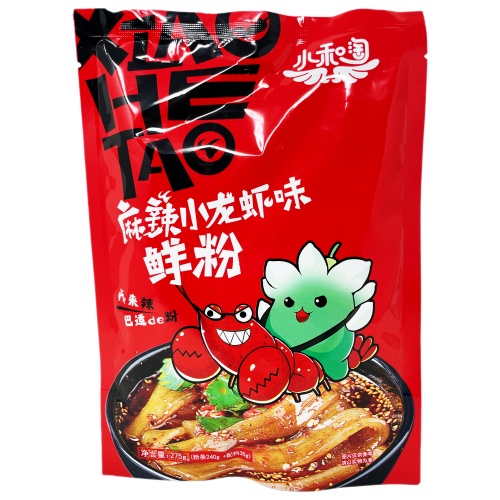 Load image into Gallery viewer, XHT Vermicelli - Spicy Crayfish-小和淘麻辣小龍蝦鮮粉-275g-INXHT101