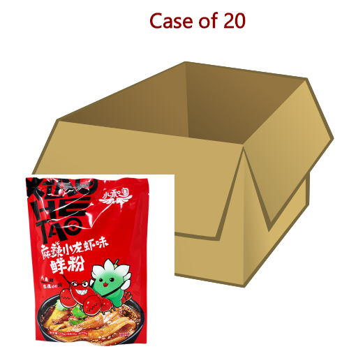 将图像加载到图库查看器中, XHT Vermicelli - Spicy Crayfish-小和淘麻辣小龍蝦鮮粉-275g-INXHT101-20