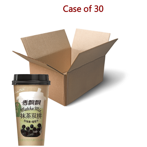 Load image into Gallery viewer, XPP Matcha Mix Milk Tea-香飄飄珍珠抹茶雙拼奶茶-85g-IDRI350-30