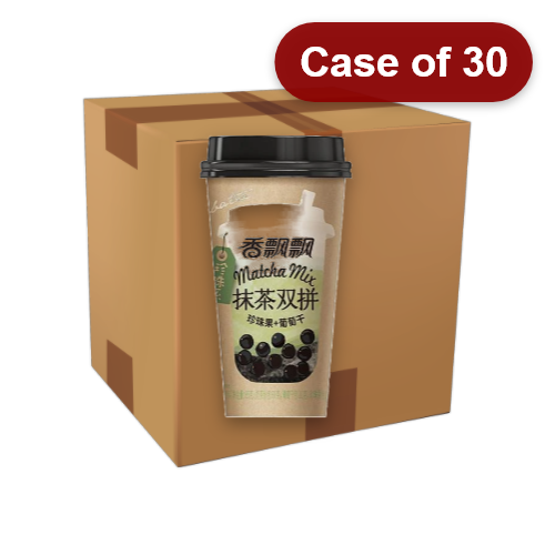 Load image into Gallery viewer, XPP Matcha Mix Milk Tea-香飄飄珍珠抹茶雙拼奶茶-85g-IDRI350-30
