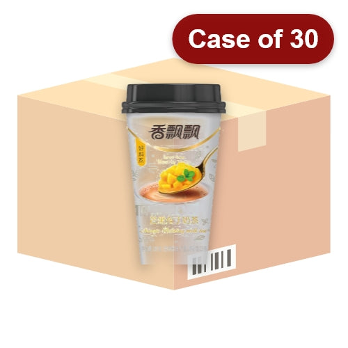 Load image into Gallery viewer, XPP Premium Milk Tea - Mango Pudding-香飄飄好料系列芒果布丁奶茶-80g-IDRI342-30