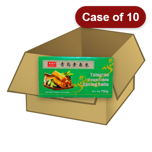 Load image into Gallery viewer, Xideli Tsingtao Spring Rolls-新德利青島素春卷-50_15g-SROLL132-10