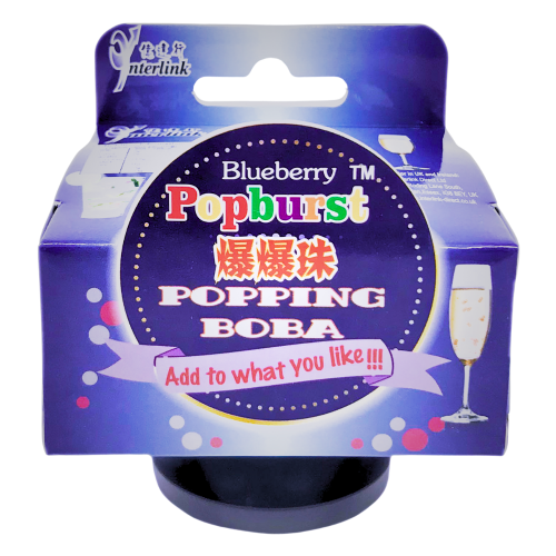 Load image into Gallery viewer, YJW Popburst Popping Boba - Blueberry-一直旺爆爆珠-藍莓味-130g-TAP152