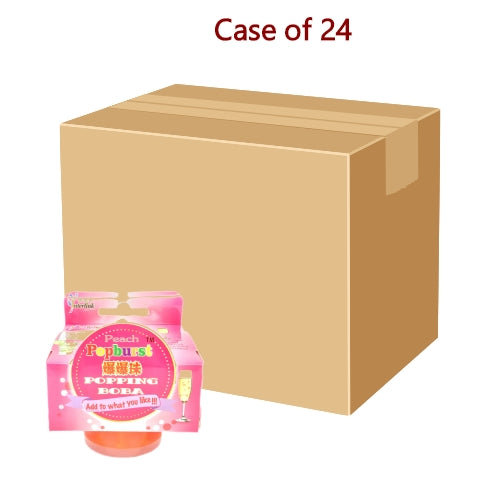 ギャラリービューアに画像を読み込む、YJW Popburst Popping Boba - Peach-一直旺爆爆珠-水蜜桃味-130g-TAP153-24