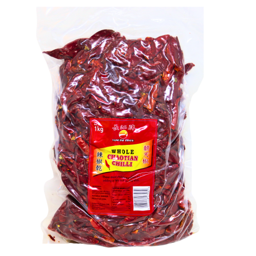 Load image into Gallery viewer, YRB Whole ChaoTian Chilli-長江牌朝天辣椒干-1kg-SPIYRB101