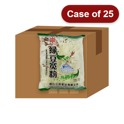 Load image into Gallery viewer, YS Thick Ribbon Vermicelli (L)-冠珠緑豆寛粉-400g-DNOOYS101-25