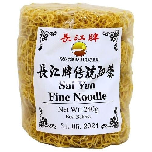 ギャラリービューアに画像を読み込む、YangTse River Sai Yun (Fine Noodle)-**長江牌傳統細蓉(香港風味)**-240g-DNOOYR101