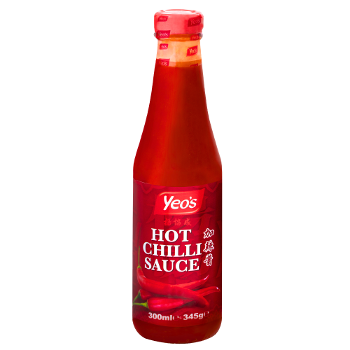 Load image into Gallery viewer, Yeo's Hot Chilli Sauce-楊協成加辣醬-300ml-SAUY112