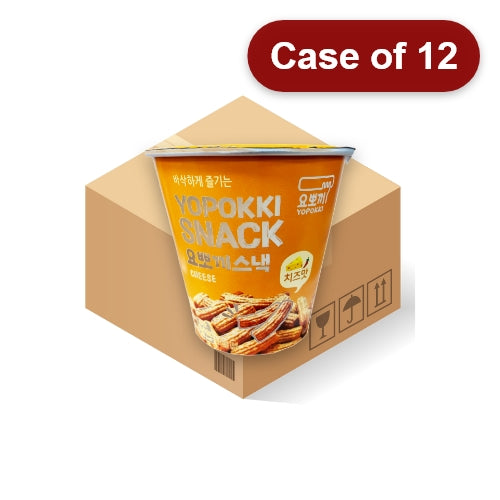 Load image into Gallery viewer, Yopokki Snack - Cheese-韓國杯裝年糕條小吃-芝士味-50g-SNACYO103-12