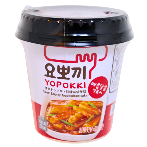Load image into Gallery viewer, Young Poong Yopoki Cup - Sweet & Spicy Topokki-韓國杯裝年糕-甜辣味-140g-RCAKE468