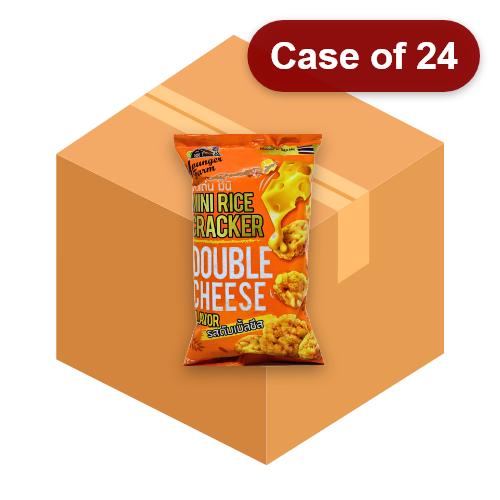 갤러리 뷰어에 이미지 로드, Younger Farm Mini Rice Cracker - Double Cheese-泰青農場迷你米餅-雙重芝士味-60g-SNACYF105-24