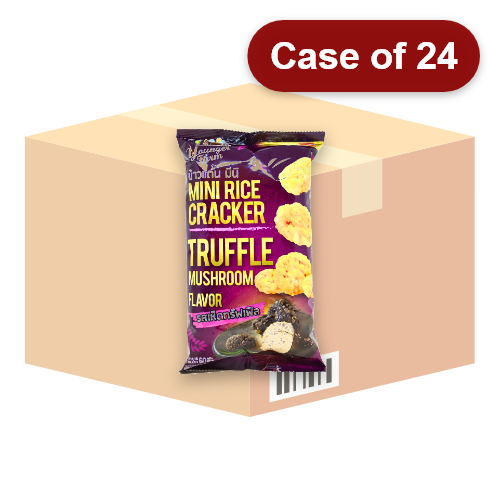 Load image into Gallery viewer, Younger Farm Mini Rice Cracker - Truffle Mushroom-泰青農場迷你米餅-松露蘑菇味-60g-SNACYF103-24