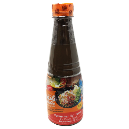 Load image into Gallery viewer, Zab Mike Fermented Fish Sauce-泰國木瓜色拉魚露-350ml-SAUZM101