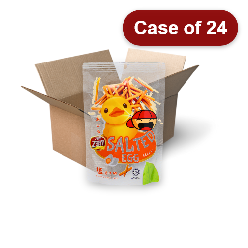 ギャラリービューアに画像を読み込む、Zen Zen Shrimp Sticks - Salted Egg-鹹蛋味蝦脆條-60g-SNACZZ105-24