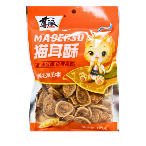 ギャラリービューアに画像を読み込む、*Zun Pai Ear Shape Savoury Crackers*-*尊派貓耳酥*-120g-SNACZP102