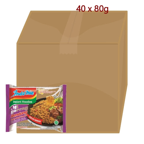 Load image into Gallery viewer, Indomie Noodles - Mi Goreng Rendang - 40 x 80g-印尼營多撈麵 - 仁當味-ININ103